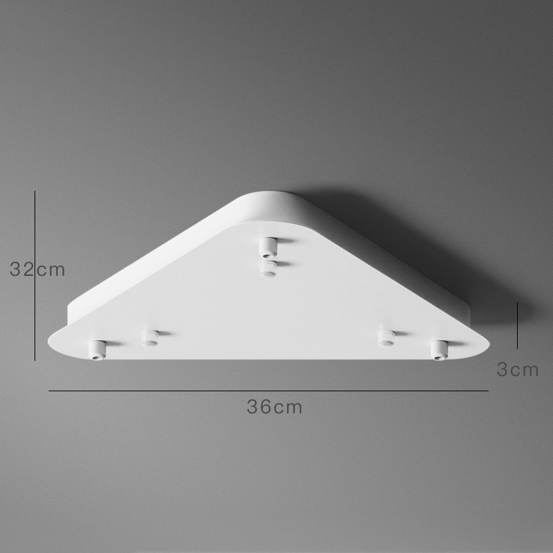 Основание на потолок Beat black trio round pendant system от ImperiumLoft