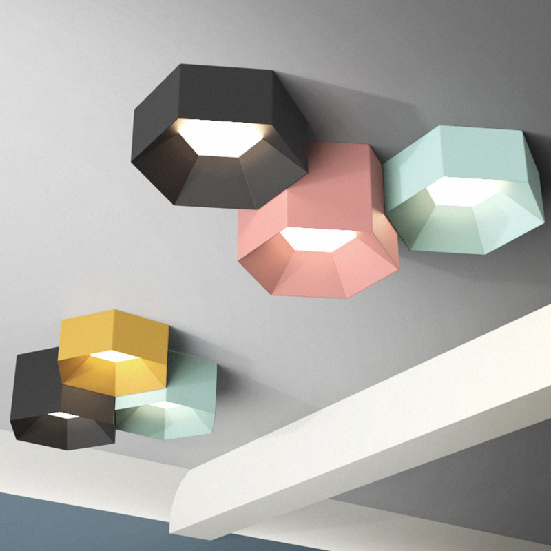 Потолочный светильник HEXAGON A H13 White от ImperiumLoft