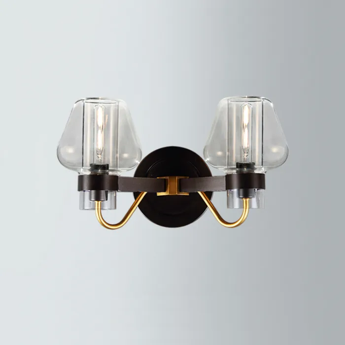 Бра MONTALEMBERT SCONCE L2 BY Studios Черный, Прозрачный от ImperiumLoft