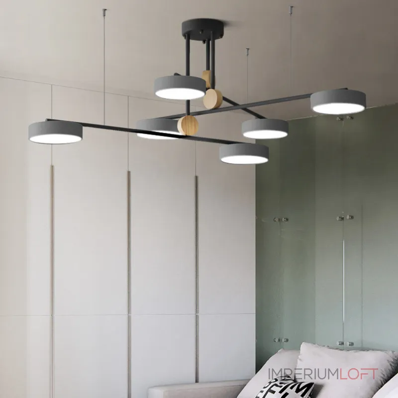Люстра на штанге TECHNUM COLOR LED Blue