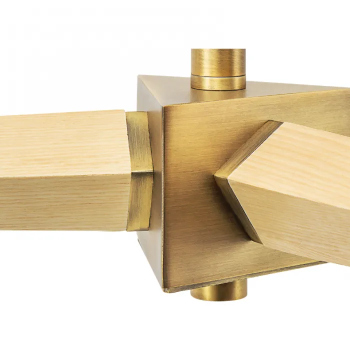 Люстра Jorgenson D85 Beige/Dark wood от ImperiumLoft