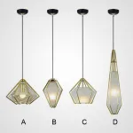 Подвесной светильник DIAMOND GL A Green от ImperiumLoft