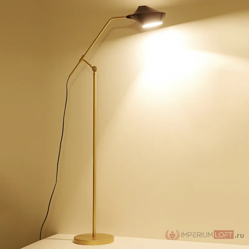 Торшер LANT FL Gold Black от ImperiumLoft