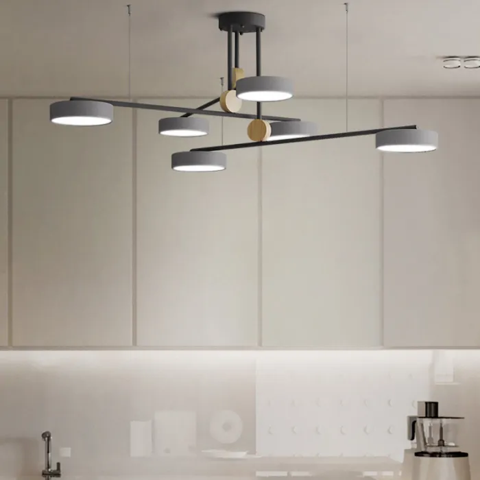 Люстра на штанге TECHNUM COLOR LED Grey от ImperiumLoft