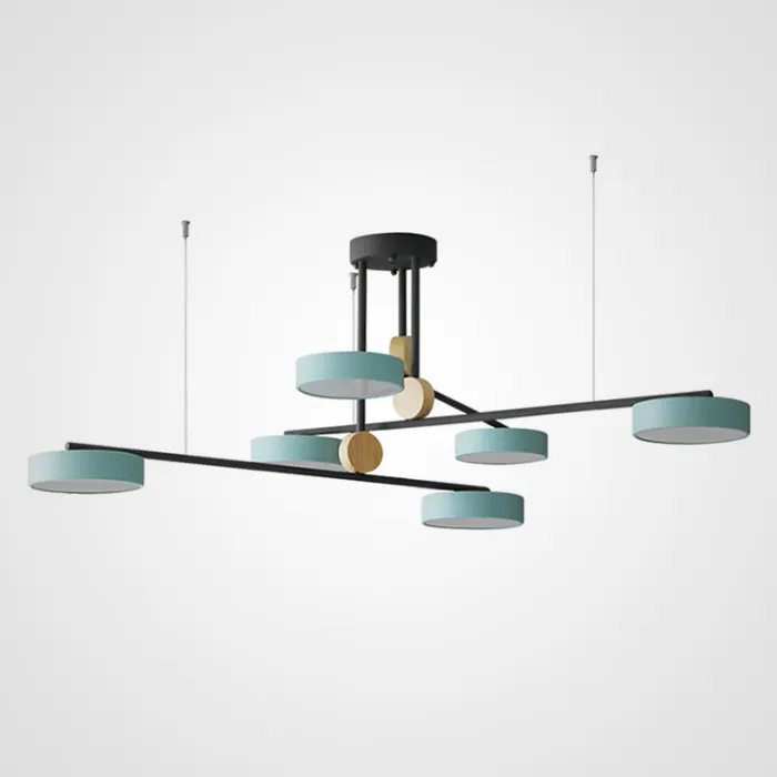 Люстра на штанге TECHNUM COLOR LED Blue от ImperiumLoft