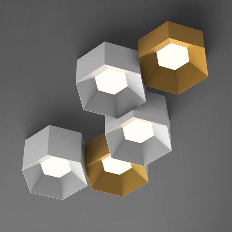 Потолочный светильник HEXAGON A H13 White от ImperiumLoft
