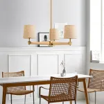 Люстра Jorgenson D70 Beige/Light wood от ImperiumLoft