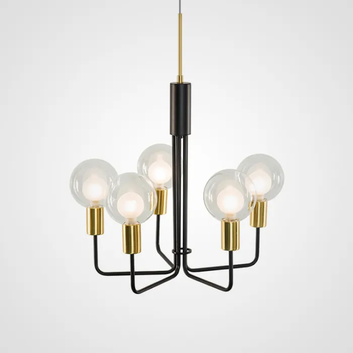 Подвесная люстра PEARL  L5 Grey от ImperiumLoft