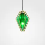 Подвесной светильник DIAMOND GL B Green от ImperiumLoft