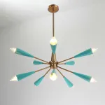 Люстра на штанге TURQUOISE