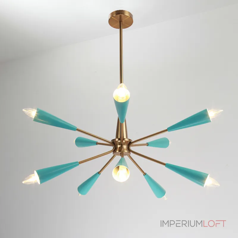 Люстра на штанге TURQUOISE
