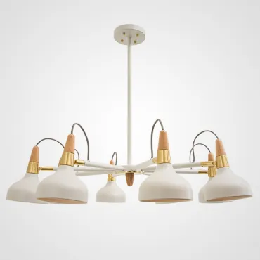 Люстра на штанге OPLAND A 8 lamps White от ImperiumLoft
