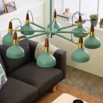 Люстра на штанге OPLAND A 5 lamps White от ImperiumLoft