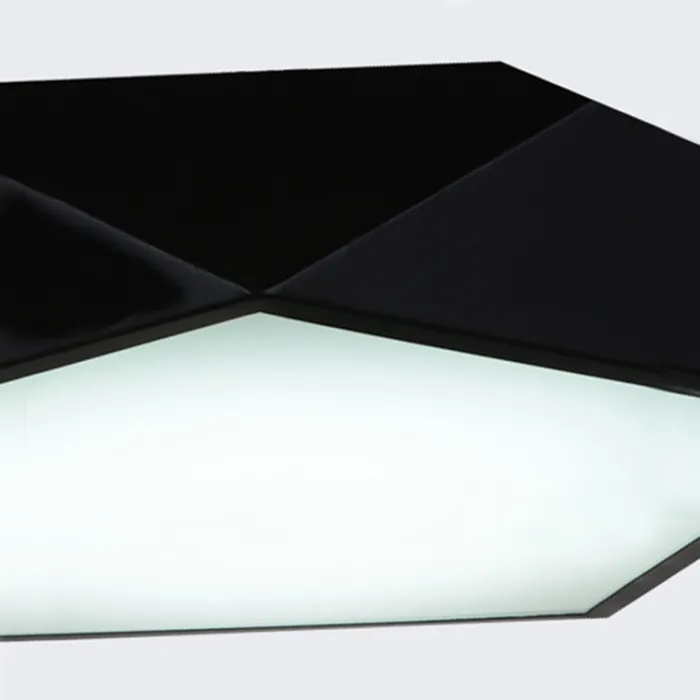 Потолочный светодиодный светильник GEOMETRIC Black D60 от ImperiumLoft