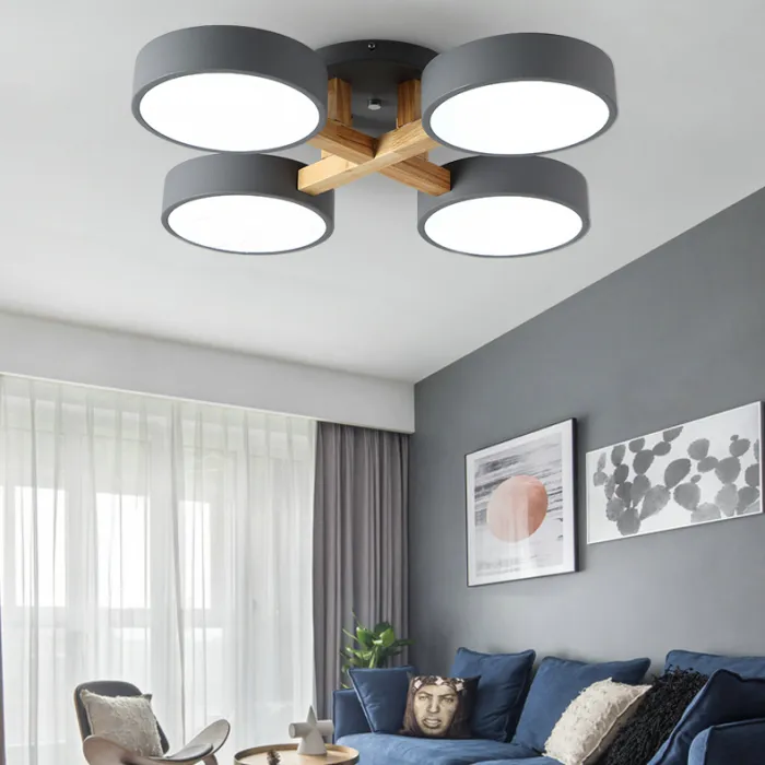 Потолочная люстра JOIST 3 White от ImperiumLoft