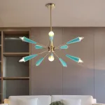 Люстра на штанге TURQUOISE