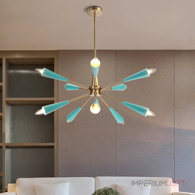 Люстра на штанге TURQUOISE