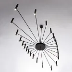 Люстра POP P40 Chandelier 24 lamps D130 Mod.A Gold от ImperiumLoft