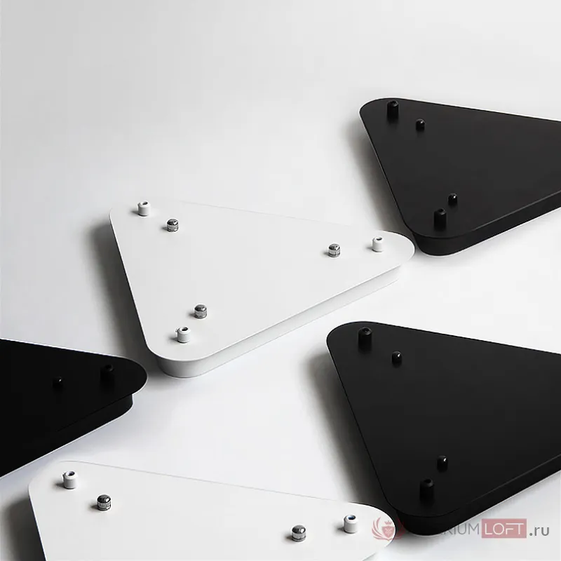 Основание на потолок Beat black trio round pendant system от ImperiumLoft