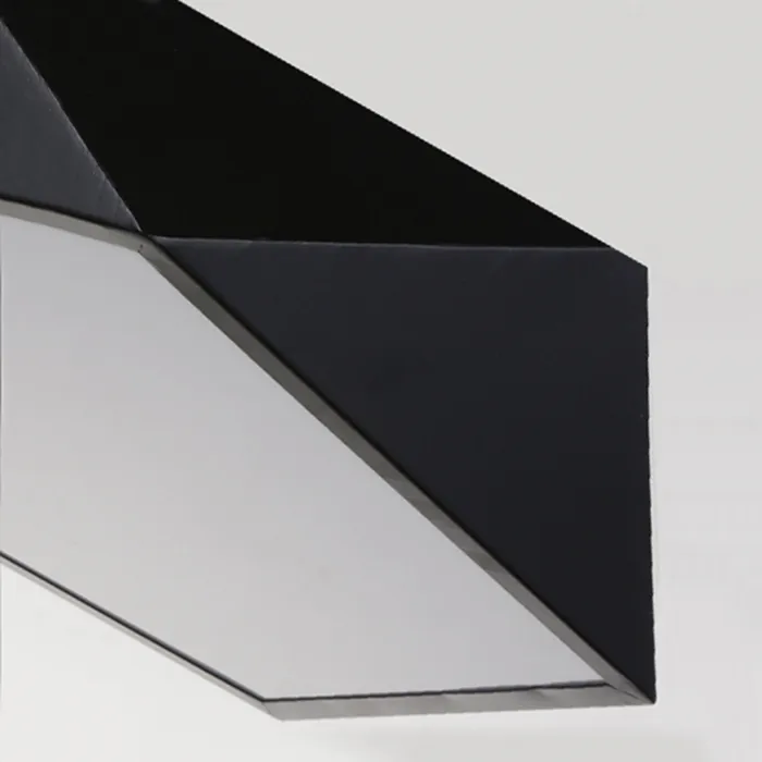 Потолочный светодиодный светильник GEOMETRIC Black D60 от ImperiumLoft
