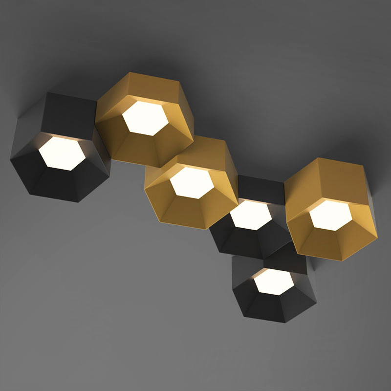 Потолочный светильник HEXAGON A H13 White от ImperiumLoft