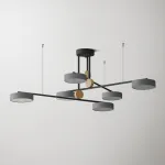 Люстра на штанге TECHNUM COLOR LED Grey от ImperiumLoft