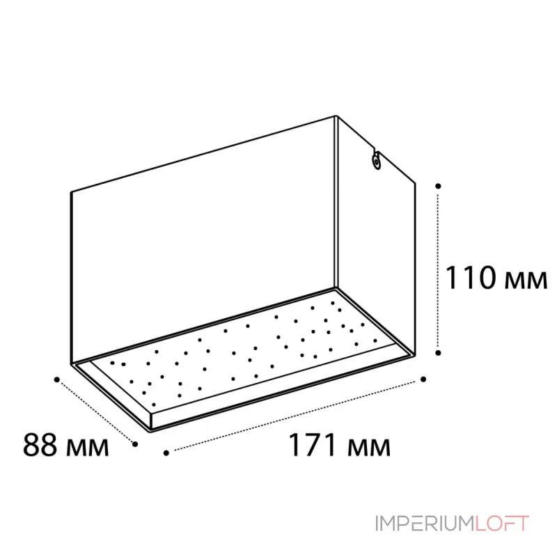 Светильник потолочный DL 3029 white 4000K