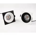 Светильник встраиваемый влагозащищенный IT08-8032 black 4000K