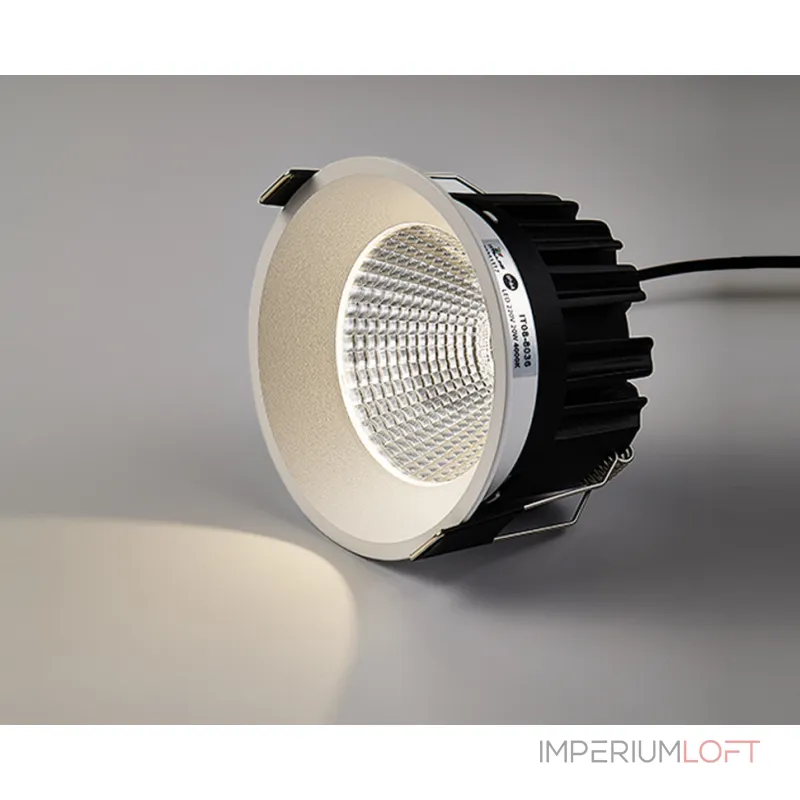 Светильник встраиваемый влагозащищенный IT08-8036 white 4000K