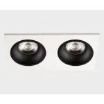 Светильник встраиваемый влагозащищенный IT08-8032 black 4000K