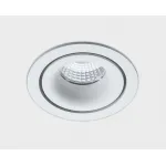 Светильник встраиваемый с рамкой IT02-008 white (2 шт.) + IT02-QRS2 white