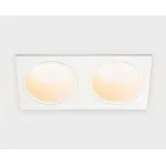 Светильник встраиваемый с рамкой IT08-8013 white 3000K 2 шт + IT08-8015 white