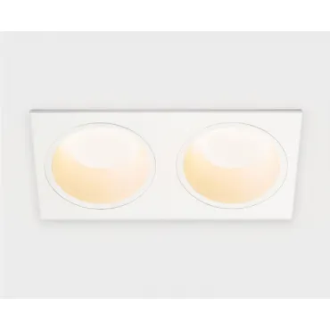 Светильник встраиваемый с рамкой IT08-8013 white 3000K 2 шт + IT08-8015 white