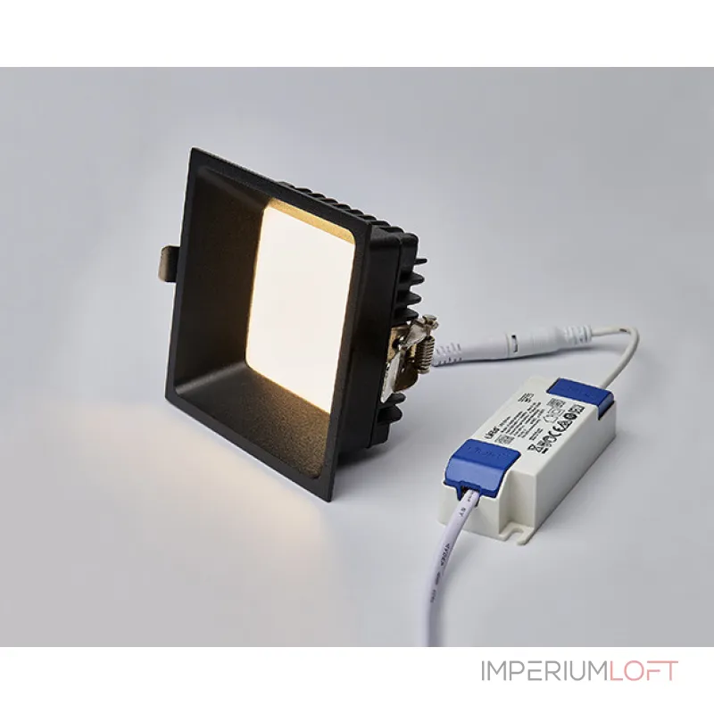 Светильник встраиваемый IT06-6019 black 3000K от ImperiumLoft