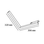 Светильник трековый IT012-5044 black 3000K