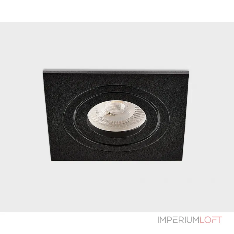 Светильник встраиваемый поворотный SAG103-4 black/black