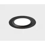 Встраиваемый влагозащищенный светильник Italline SP SOLO IT08-8018 black 3000K