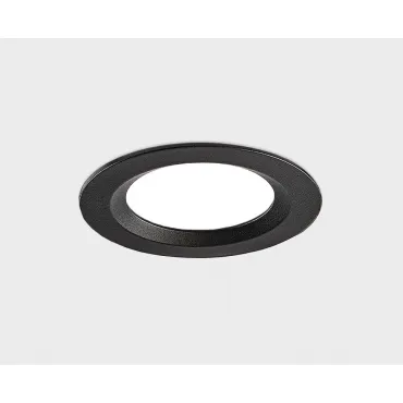 Встраиваемый влагозащищенный светильник Italline SP SOLO IT08-8018 black 3000K