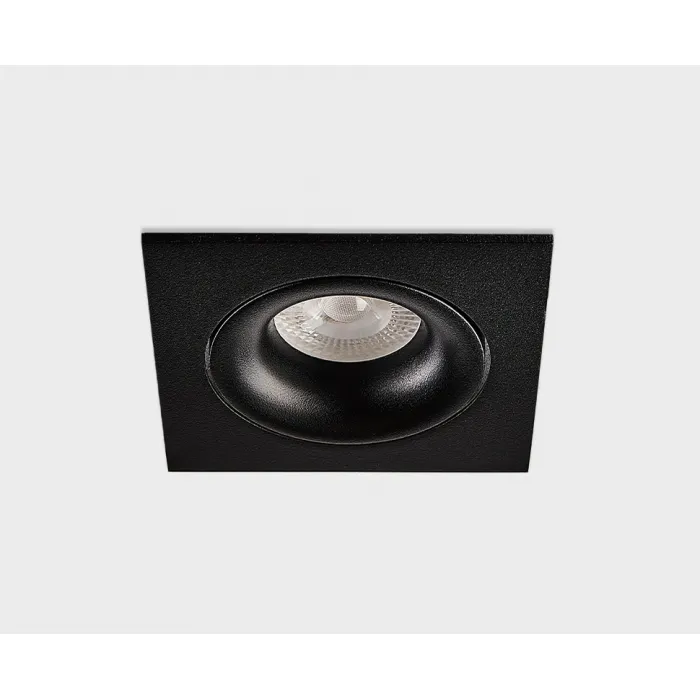Светильник встраиваемый поворотный DE-201 black от ImperiumLoft