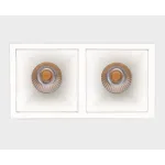 Светильник встраиваемый Italline IT06-6020 white 4000K - 2 шт. + IT06-6022 white