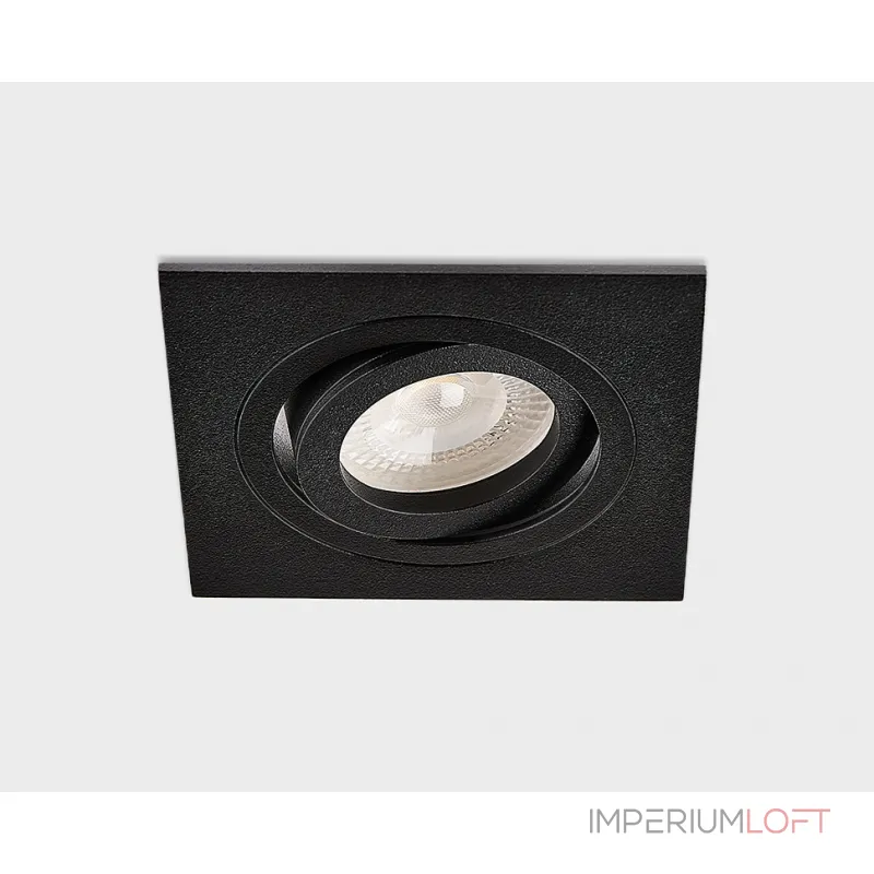 Светильник встраиваемый поворотный SAG103-4 black/black