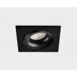 Светильник встраиваемый поворотный DE-201 black от ImperiumLoft