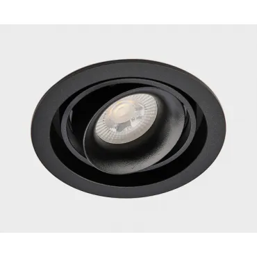 Светильник встраиваемый поворотный DE-313 black