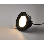 Встраиваемый влагозащищенный светильник Italline SP SOLO IT08-8018 black 3000K