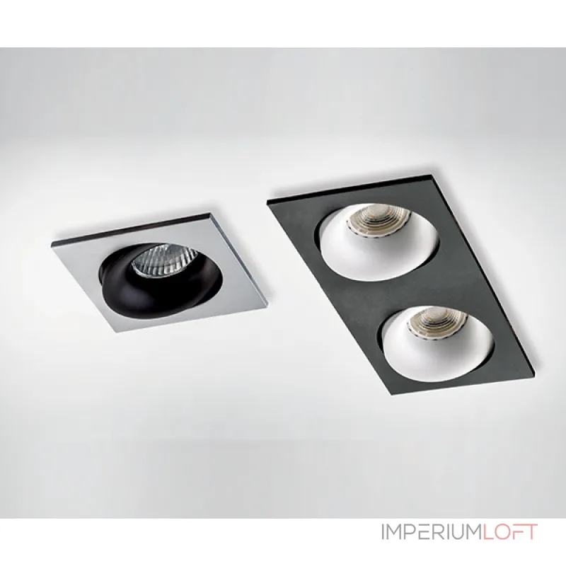 Светильник встраиваемый поворотный DE-201 black от ImperiumLoft Светильник встраиваемый поворотный DE-201 black от ImperiumLoft
