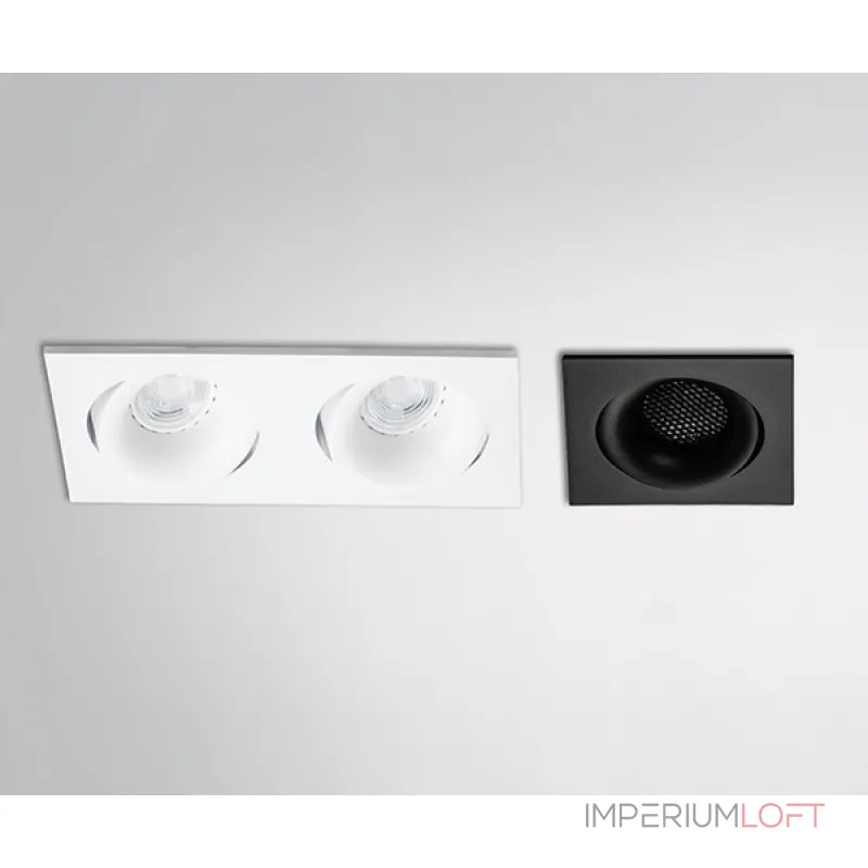 Светильник встраиваемый поворотный DE-201 black от ImperiumLoft Светильник встраиваемый поворотный DE-201 black от ImperiumLoft