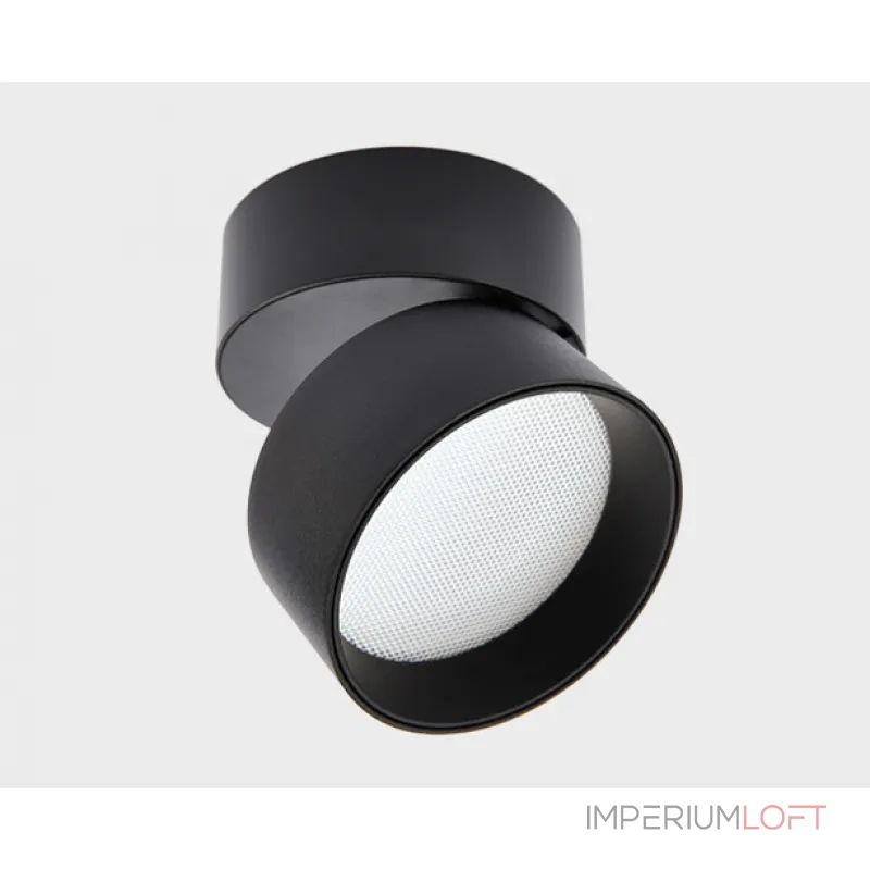 Светильник потолочный влагозащищенный IT02-006 black 3000K