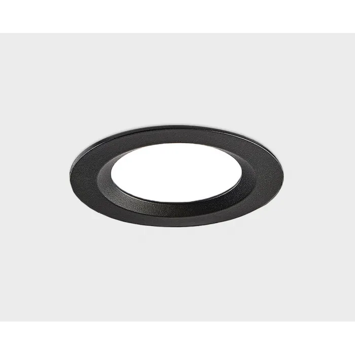 Встраиваемый влагозащищенный светильник Italline SP SOLO IT08-8018 black 4000K от ImperiumLoft