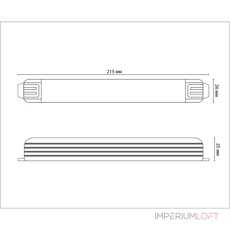 Блок питания для светодиодной ленты M04-516 ITB-24V-100W