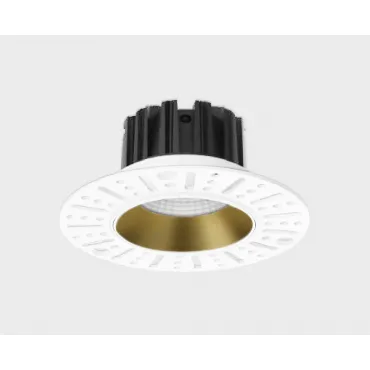 Светильник встраиваемый влагозащищенный IT02-028 gold 3000K